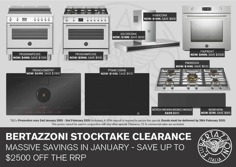 Bertazzoni Stocktake Clearance