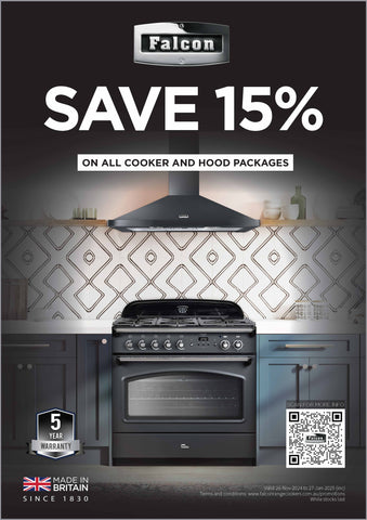 Save 15% On All Falcon Cooker & Hood Packages