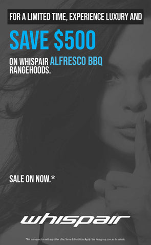 Whispair Alfresco BBQ Promotion