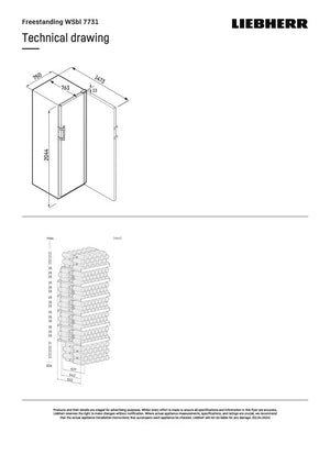 Liebherr WSbl 7731 GrandCru Selection Wine Fridge