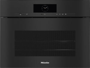 Miele DGC 7845 X ArtLine Obsidian Black Handleless XL Generation 7000 Steam Combination Oven