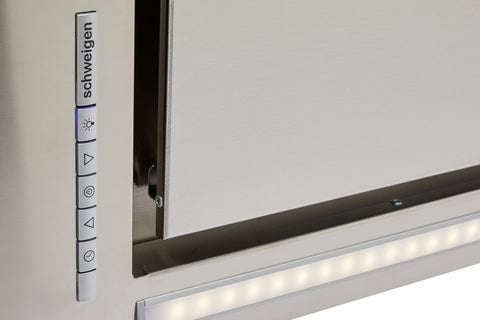 Schweigen UM-PA9S 90cm Wide Silent Undermount Rangehood