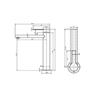 Innova BL1023 Ario Tower Basin Mixer