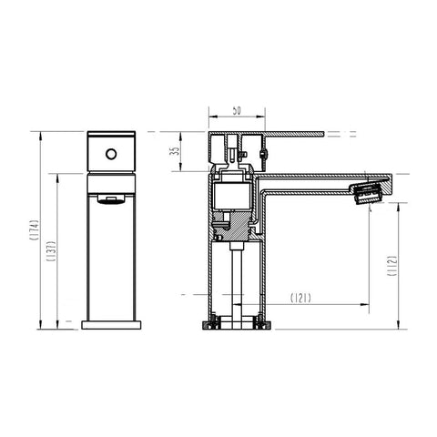 Innova BL6101 Oggi Basin Mixer