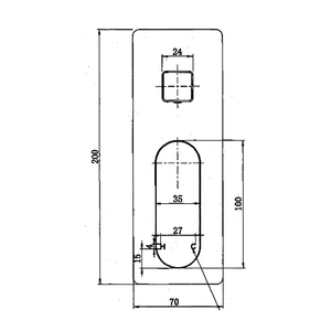 Innova BL6507 Oggi Mini Bath/Shower Mixer with Diverter