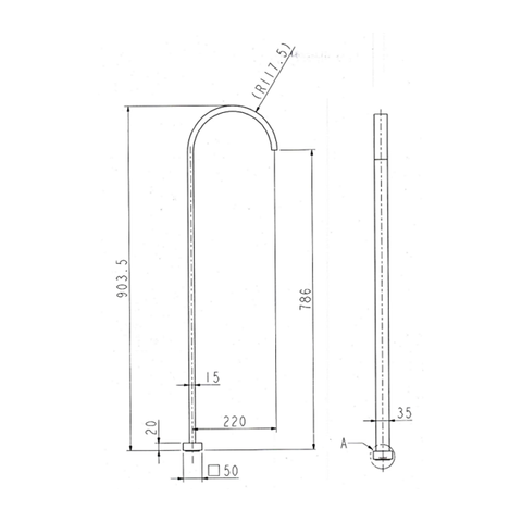 Innova BL7547 Nirvana Freestanding Bath Filler