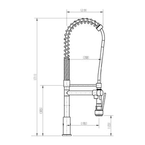 Innova CPF0057 Nirvana Dual Outlet Spring Kitchen Mixer