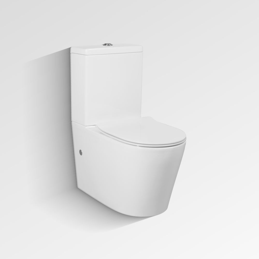 Innova KOVABTWSL Kova Matte White Toilet Suite