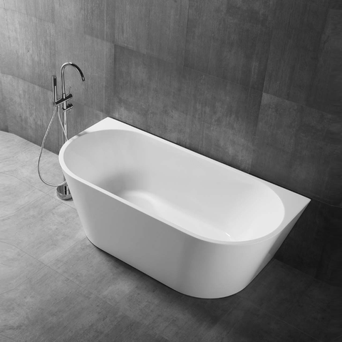 Innova LUSSO Acrylic Back to Wall Freestanding Bath