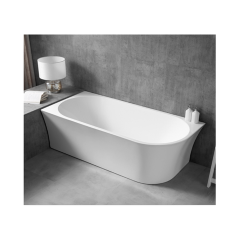 Innova MARQUE Acrylic Freestanding Corner Back to Wall Bath