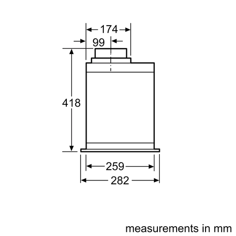 Bosch DHL895DAU Series 8 86cm Stainless Steel Integrated Rangehood