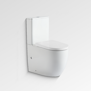 Innova PALABTWH/PALABTWHSL Pala Raised Height Tornado Flush Back to Wall Toilet Suite