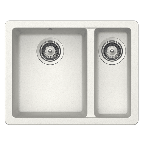 Schock QN-150 Quadro Inset Or Undermount One & 1/3 Bowl Granite Sink