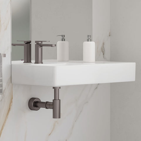 Fienza RB1603L Petra 800 Left-Hand Wall Hung Basin