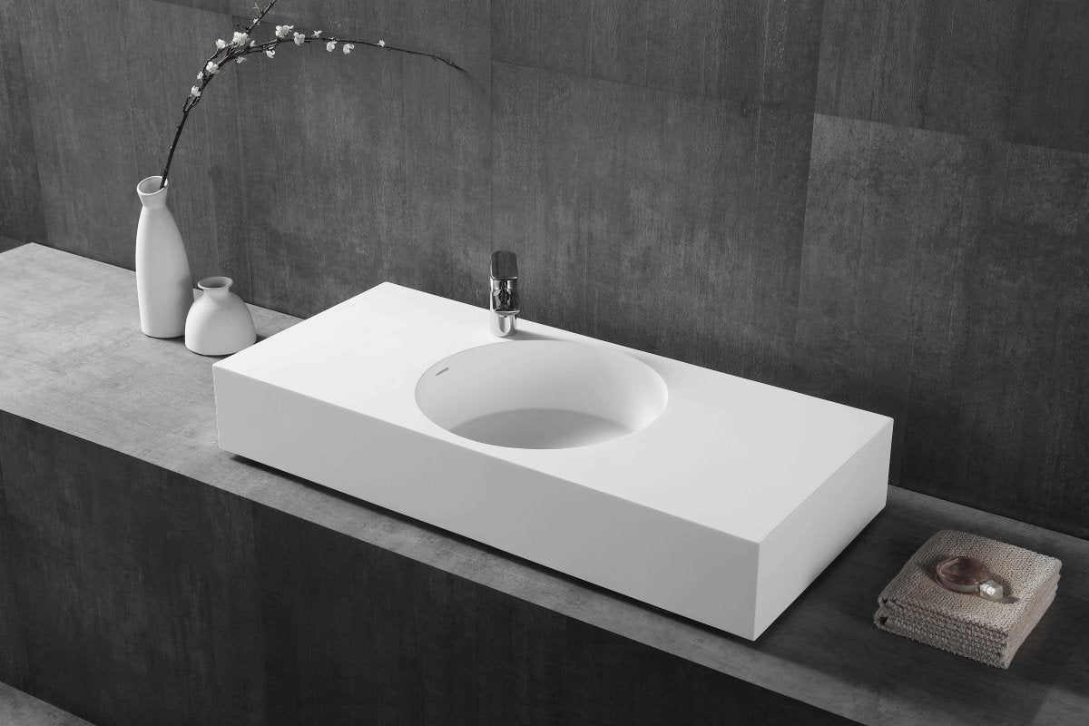 Innova SB10045 Counter Top Solid Surface Basin