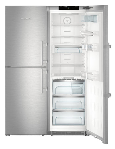 Liebherr SBSes 8484 Freestanding Side by Side Combination Fridge with BioFresh and NoFrost