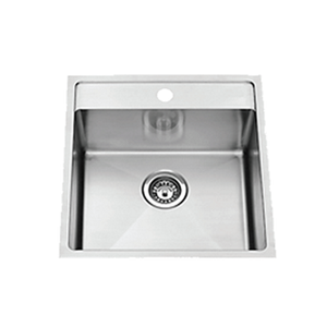 Innova SR4952 Handmade 490mm Wide Single Bowl Kitchen Sink with Taphole