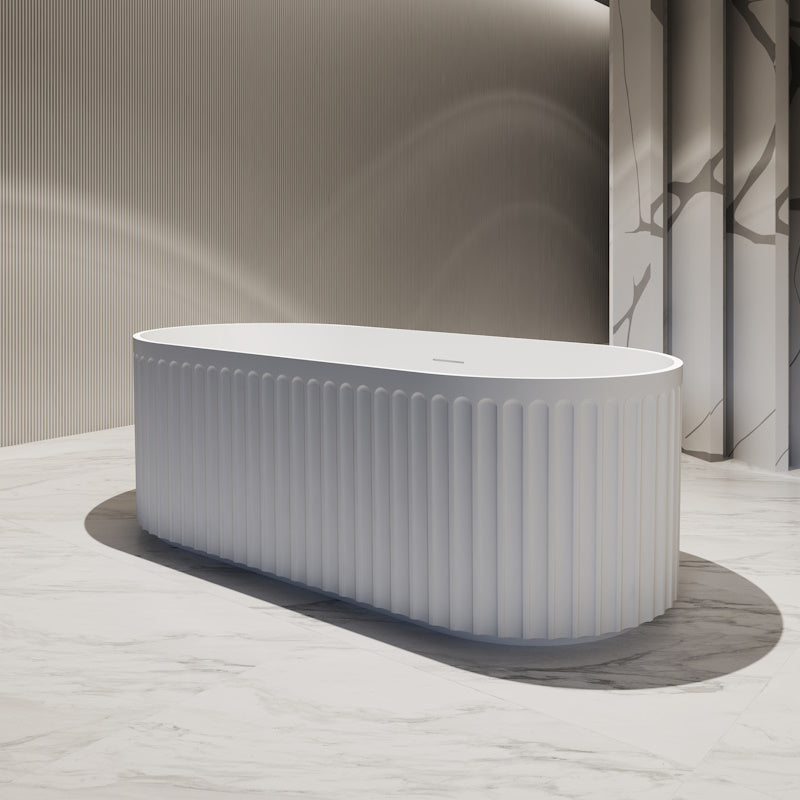 Innova VASA Fluted Freestanding Acrylic Bath