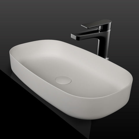 Kaskade VXA77 Turin Oval Benchtop Stone Basin