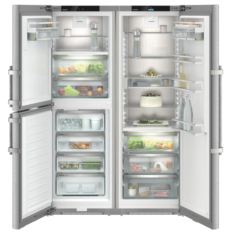 Liebherr XRCsdh 5266 Prime BioFresh NoFrost Side-by-Side Freestanding Fridge & Freezer