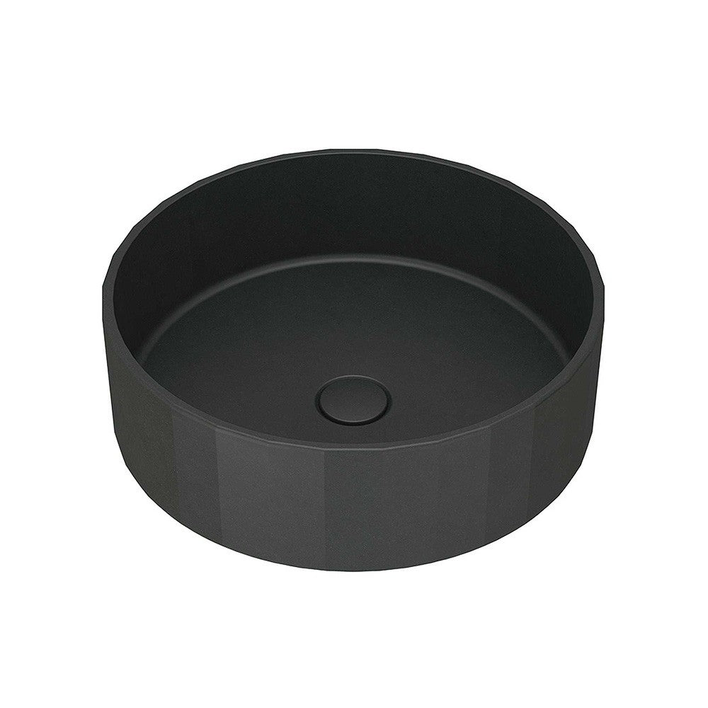 Arcisan KL776120 Kasta-Lux FIC Above Counter 40cm Faceted Round Basin ...