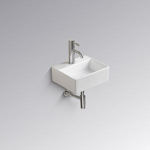 Innova B006W Compact Wall Hung Handwash Basin