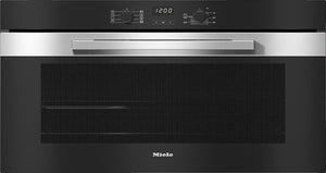 Miele H 2890 B PureLine Clean Steel 90cm Wide Generation 7000 Oven