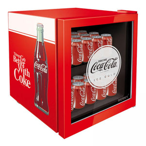 Husky CKK48-130-AU-HU.1 48L Coca-Cola Glass Door Bar Fridge