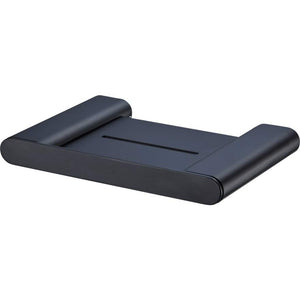 Oliveri MA859FC3MB Madrid Matte Black Soap Holder With Shelf