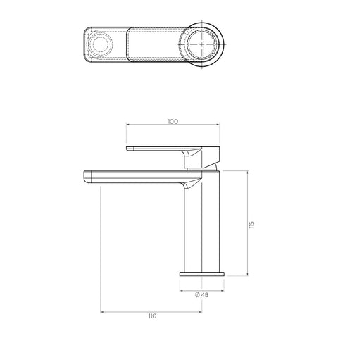 Arcisan KB014100 Kibo Basin Mixer