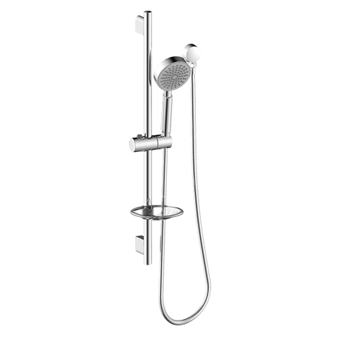 Gareth Ashton SRA04 Chrome Round Sliding Rail Shower