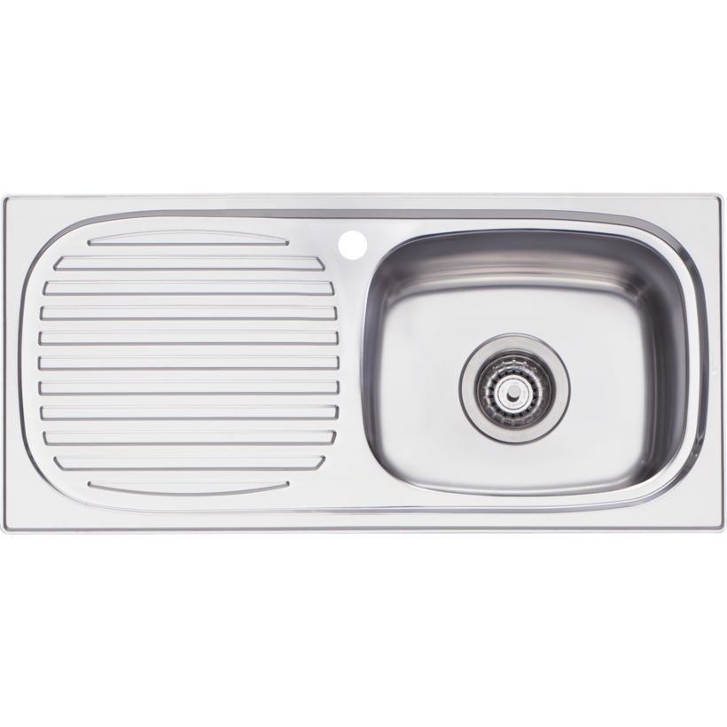 Oliveri MR502 Martini Single Bowl Sink With Drainer