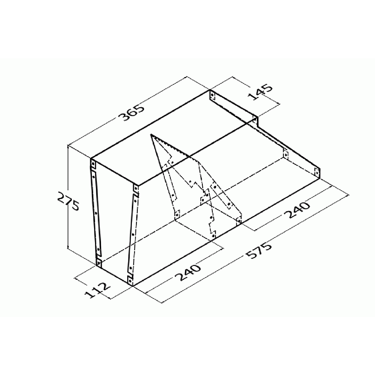 Qasair TMT - L/R Twin Motor Transition Offset Left or Right to DL-2