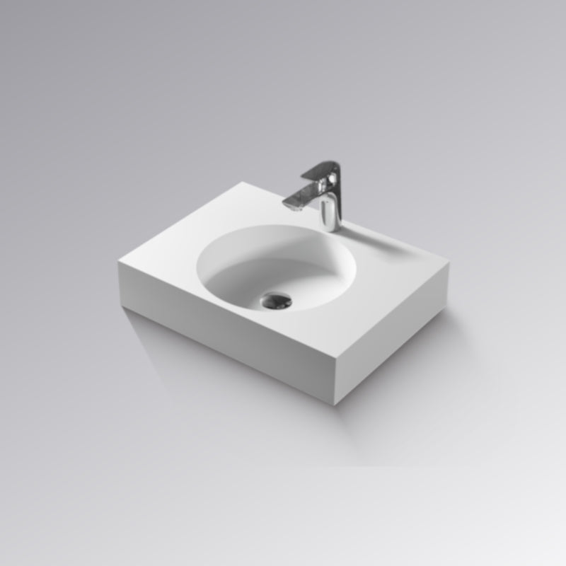 Innova SB6046125 600mm Counter Top Solid Surface Basin