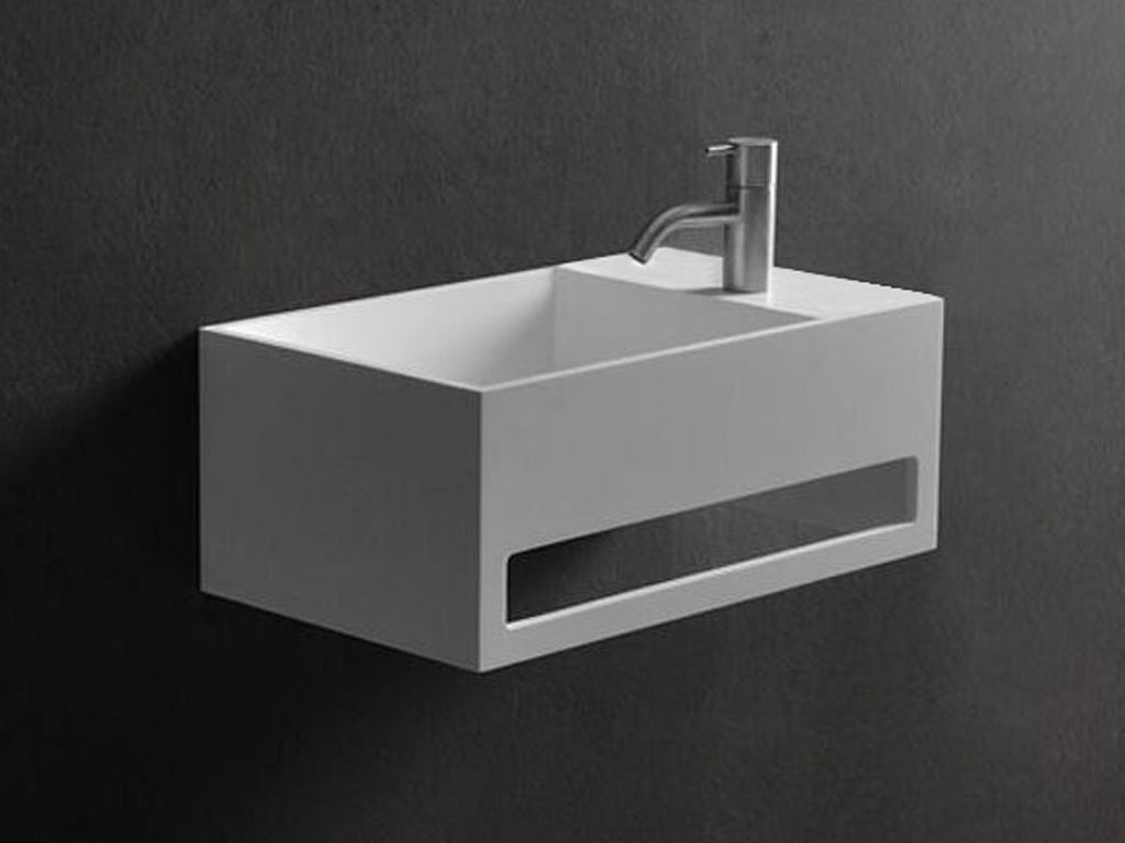 Kaskade York-200 500mm Powder Room Basin