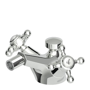 Zucchetti ZAG605 Agorà Twin Handle Bidet Tap Set